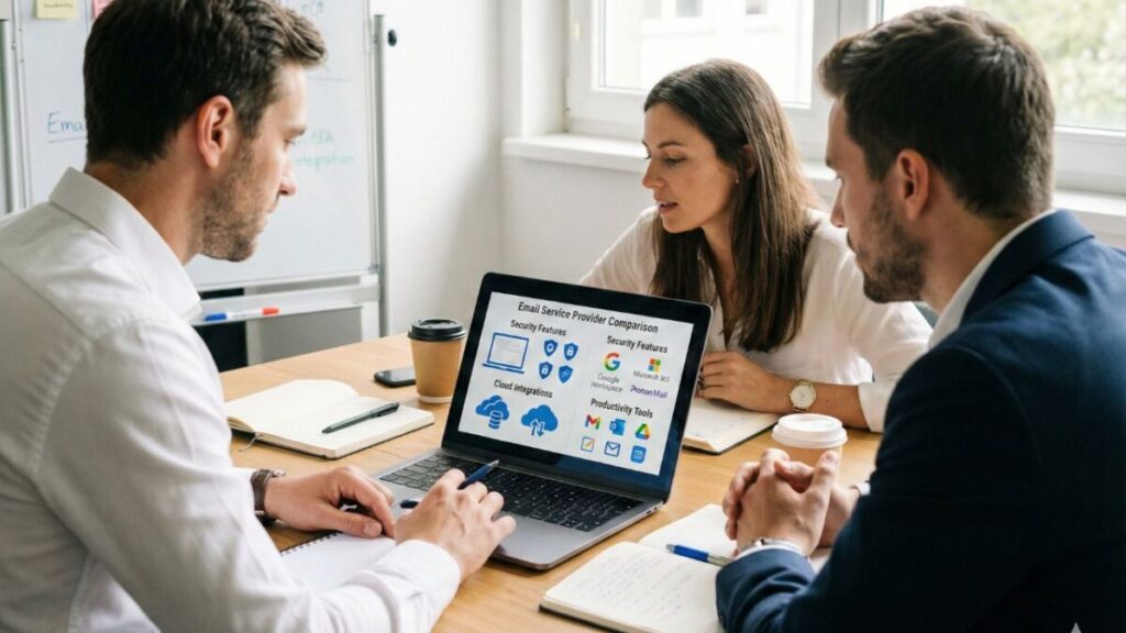 How modern businesses choose their email provider