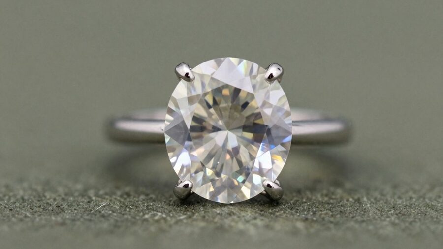 Moissanite Rings