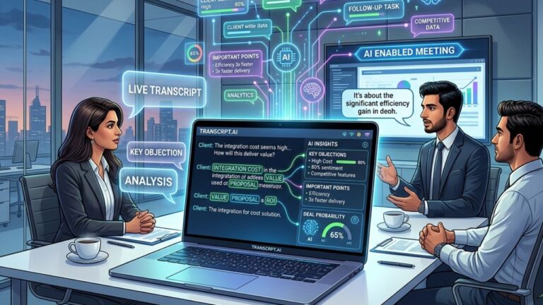 AI Transcription for Sales Objections