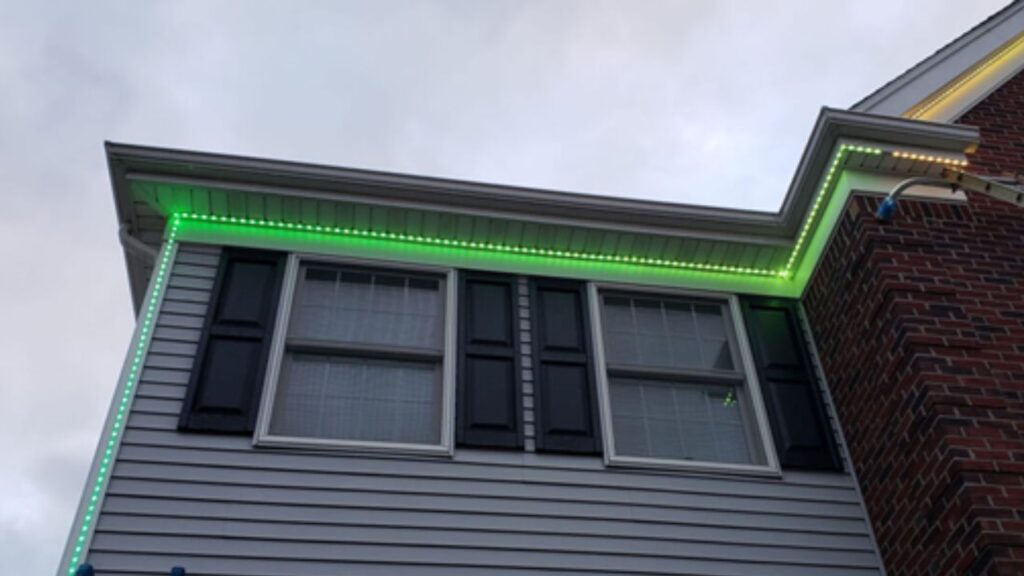 Outdoor LED Strip Lighting Installation
